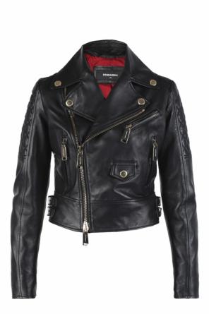 Krótka kurtka typu 'biker', zdjęcie 1 Krótka kurtka typu 'biker' od Dsquared2